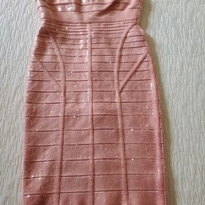 Herve Leger bandage dress
